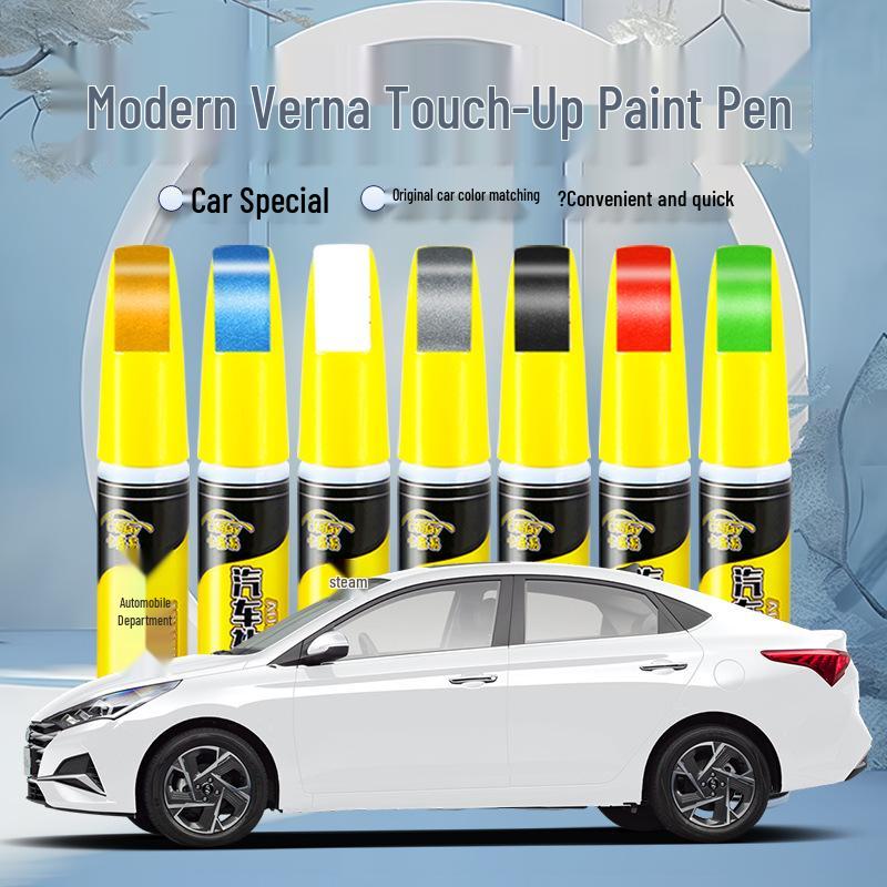 Beijing Hyundai Elantra Polar White Scratch Repair Solution