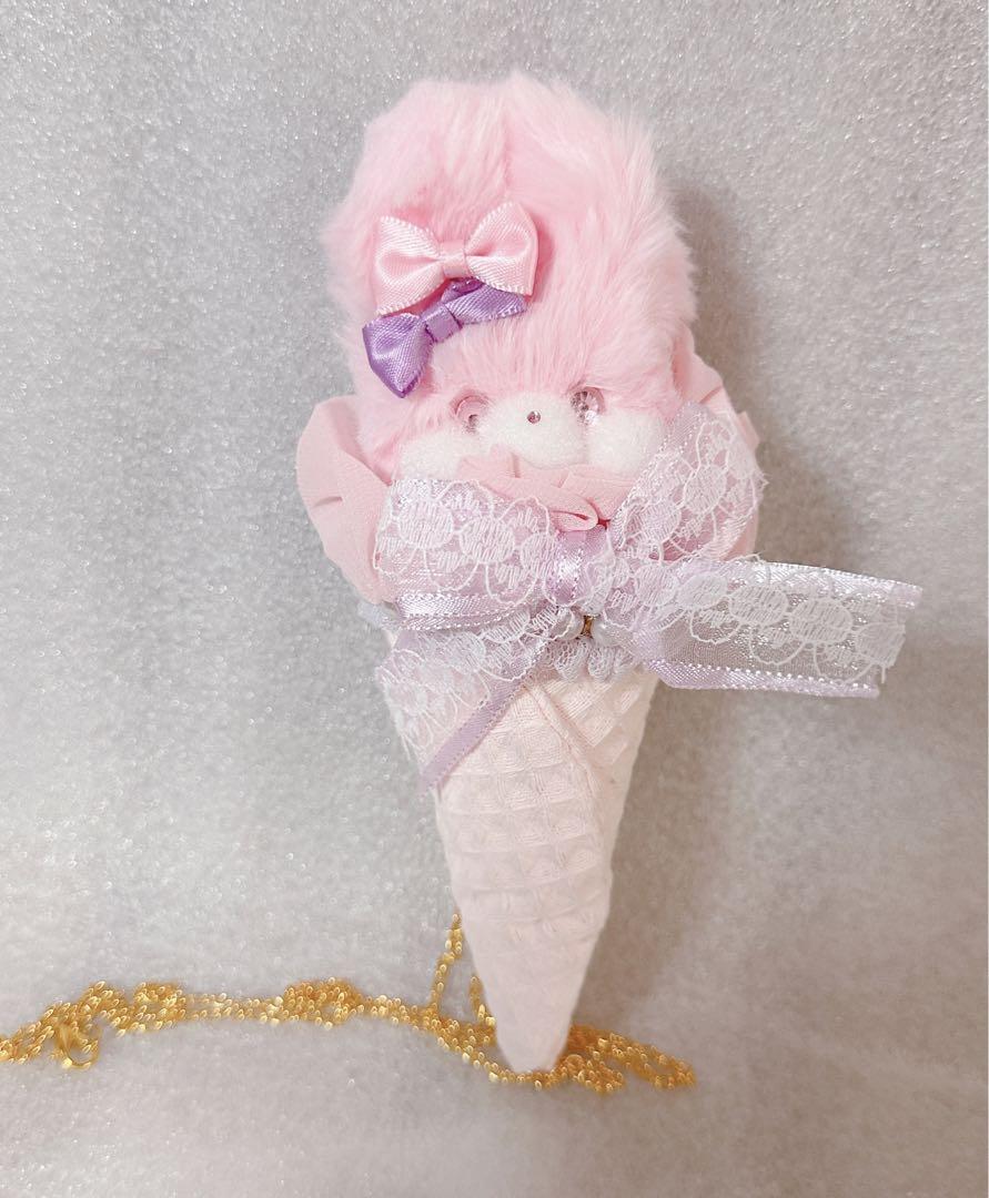 

[USED] fairydays Artist Rabbit Felt Teddy Bear Handmade Plush Toy