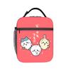 Pinks Panthers Heat-keeping Lunch Bags High Capacity Leopard Head Comic Lunch Container Thermal Tote Lunch Box Food Handbags