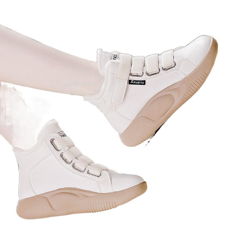 Winter New High-top Velvet Cotton Shoes Warm Sports Shoes Platform Walking Shoes Casual