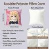 Cute Kitagawa Marin Cushion Cover Cushion Cover Set 4Pcs 50X50 45X45 40X40 Pillowcase Decorative Sofa Home Decor