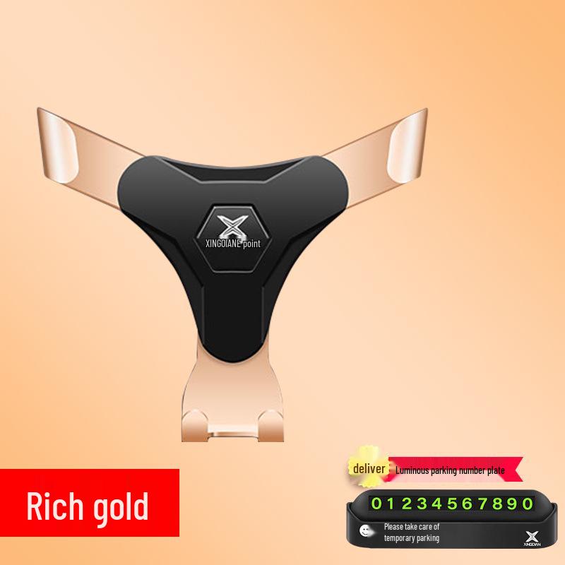 Universal Gravity Sensing Air Vent Phone Holder for Cars