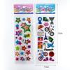 12 Sheets/Pack Cute Bulk 3D Puffy Stickers for Kids Scrapbooking Laptop Mobile Phone Decoration Girl Boy Birthday Gift