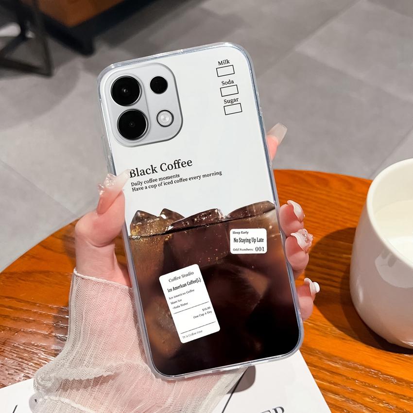 For Oppo K13 Realme GT7 C75 C75x V70 V70S P3 Ultra Thin Clear Phone Case Beautiful Tulip Pattern Soft Silicone Advanced Dustproof Shell For Oppo Cover