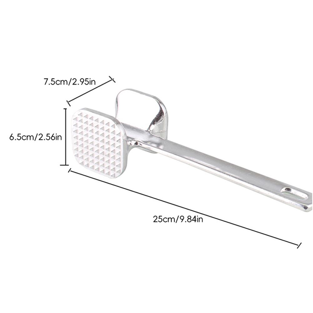 

Многоцелевой молоток для отбивания мяса, нержавеющий профессиональный молоток для отбивания мяса, прочный молоток для отбивания мяса, стейков, барбекю, кухонных принадлежностей L