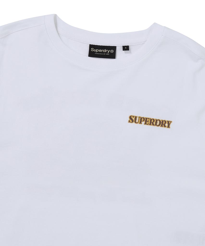 Syupeodeulai W Palm Surfer T-Shirt White
