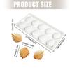 10 Mulden Silikon Dessertformen Flexibles Muscheldesign Madeleines Dessert Keksbackform Für Müheloses Entformen