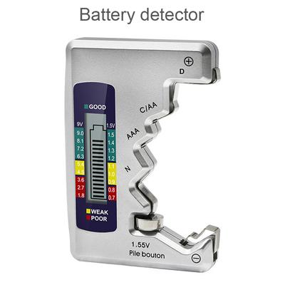 Tester baterií Digitální displej pro DN AA AAA 9V 1,5V knoflíková baterie Kontrola kapacity baterie Detektor napětí Capacity Test Tool