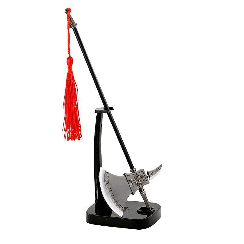 [Nekokamiyama] Romance of the Three Kingdoms: Xu Huang Gongming's Axe, 22cm Long / Miniature Figurine, Collector's Item, Decorative Item