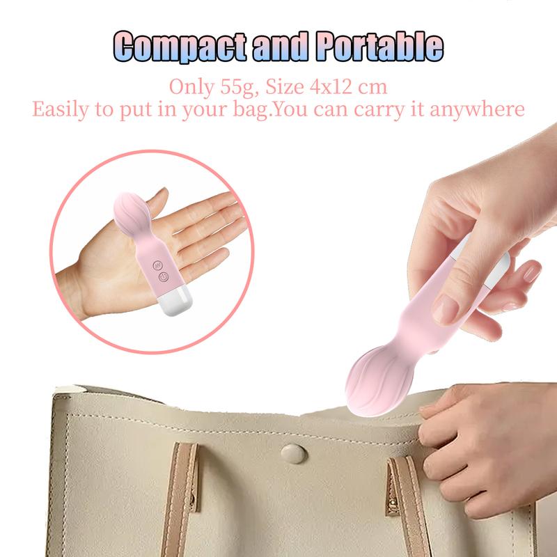 Mini AV Vibrator Female G Spot Vibration Vagina Anal Clitoris Stimulator Dildo Vibrator Adult Sex Toys for Women Masturbation