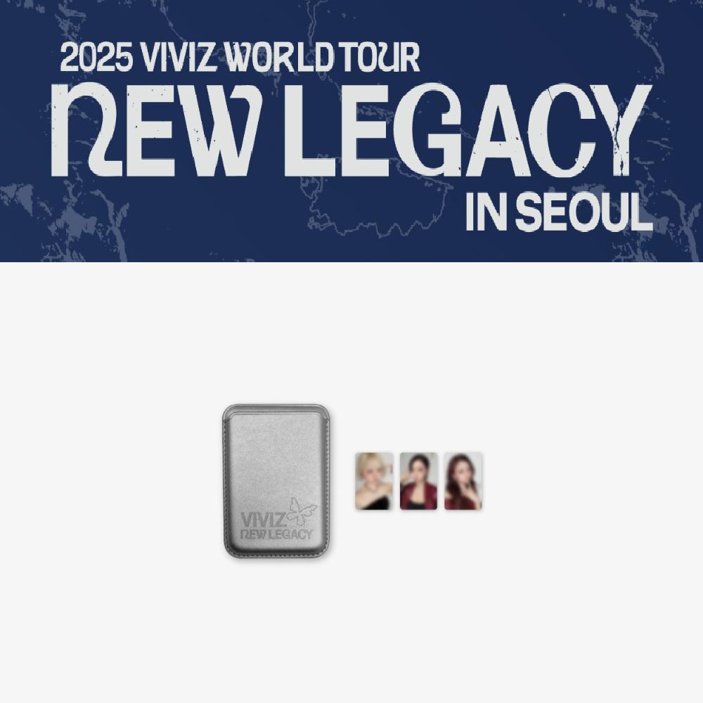 

Предзаказ 2025 VIVIZ World Tour NEW LEGACY в СЕУЛЕ Магнитный кошелек
