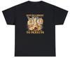 Allergisch gegen Erdnüsse T-Shirt Lustiges Butterallergie-Leidende Liebhaber-Shirt