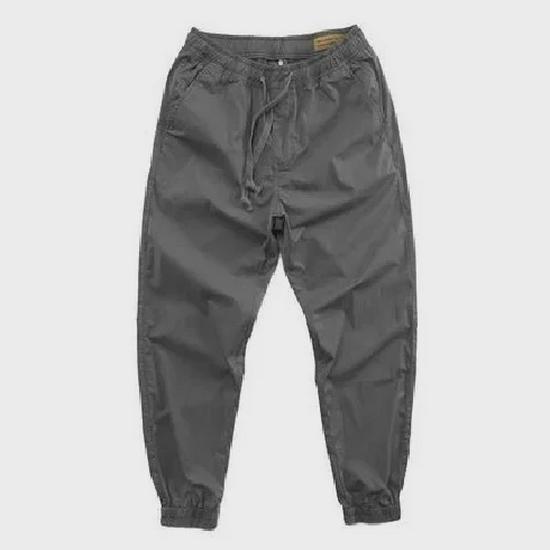 

Чоловічий міцний робочий одяг - Зносостійкі, брудовідштовхувальні зварювальні штани для будівельників 2XL сірий