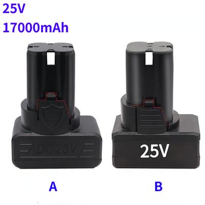 Batterie rechargeable universelle haute capacité 25 V 17 000 mAh pour outils électriques, perceuse à main électrique, batterie Li-ion