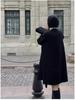 Autumn/Winter V-Neck Wool Vest Dress - Stylish Slimming Design