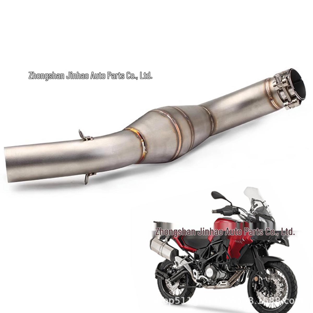 Huanglong 600 Motorcycle Mid-Section Stainless Steel Exhaust (Backpressure) Mod