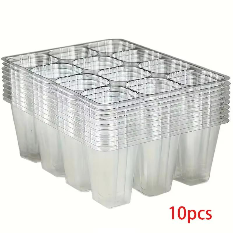 6/12 Hole Horticulture Seedling Box Set Breathable Grow-tray System New Insulation Planting & TransplantingKIT with Lighting