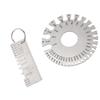 2 Pcs Wire Sheet Thickness Measurement Tool High Precise Plated Size Inspection Tool for Welding