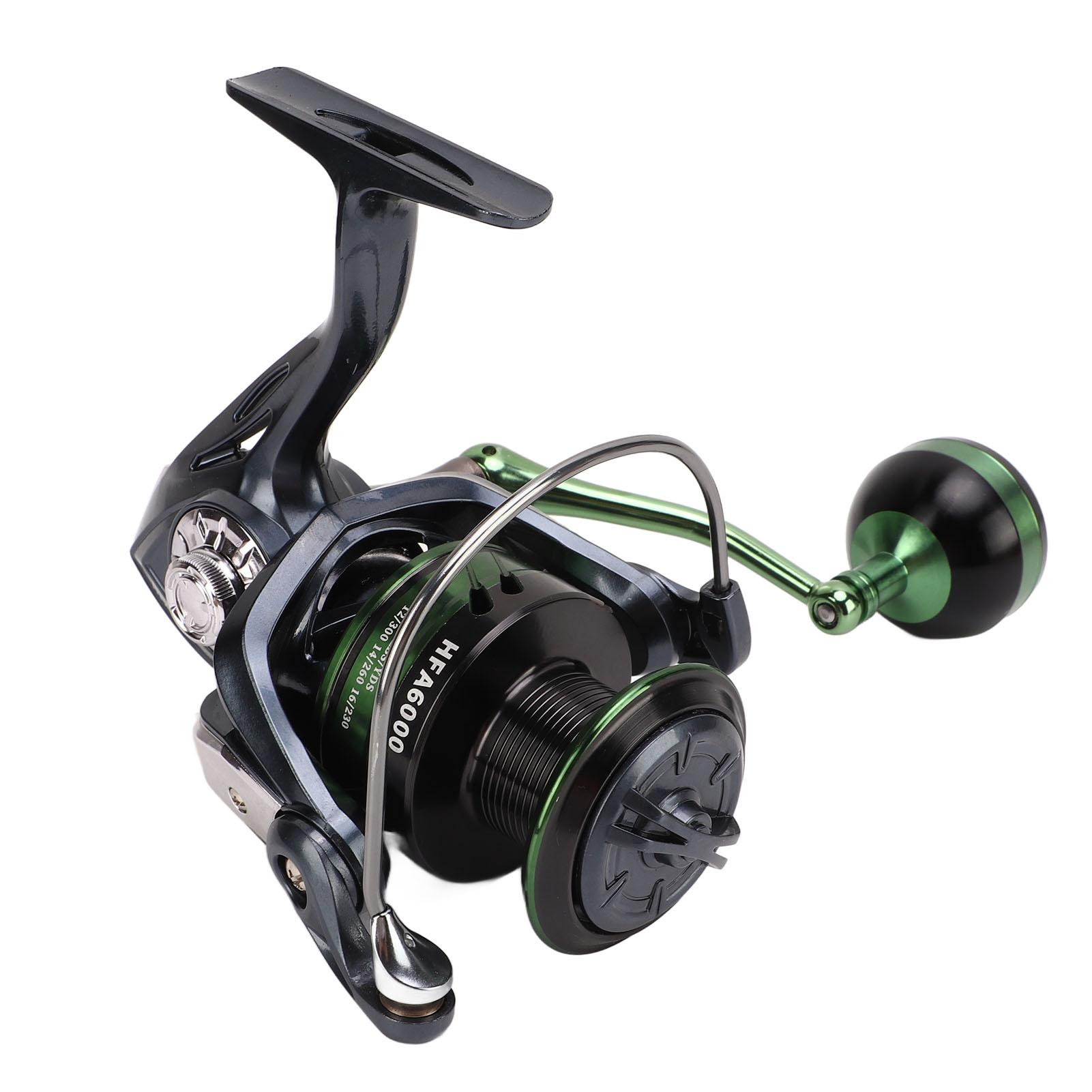 Fishing Spinning Reel Stainless Steel Metal Flexible Control Effort Saving High Strength Fishing Reel for Fishing