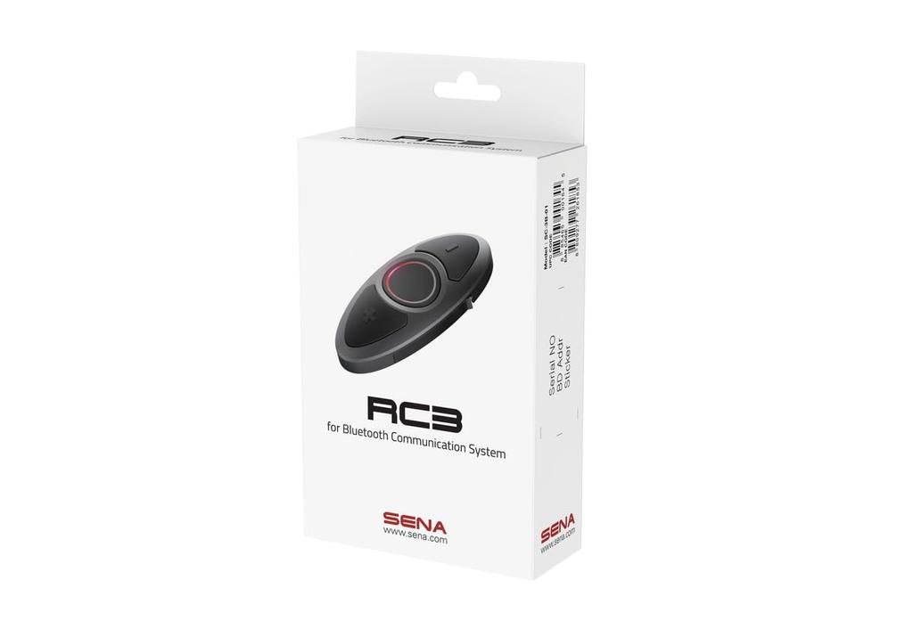 Sena Rc3 Remote One Multicolor SC-3B-01 Control, Size,