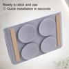 Wall-mounted Toothbrush Holder 8 Slots Bathroom Organizer Electric Toothbrush And Toothpaste Holder with Suction Cup for Bathroom Accessories