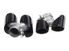 Compatible with 2016-2018 Porsche 911.1/2: Modified Stainless Steel Quad Exhaust Tailpipe Muffler.