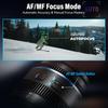 SIRUI 20mm Anamorphic Lens S35 Autofocus Lens with Neutral Flare T1.8 1.33X (Compatible E-Mount) A6500/A6700/FX3/30/ZV-E Series/A7 Series/A9/9II -