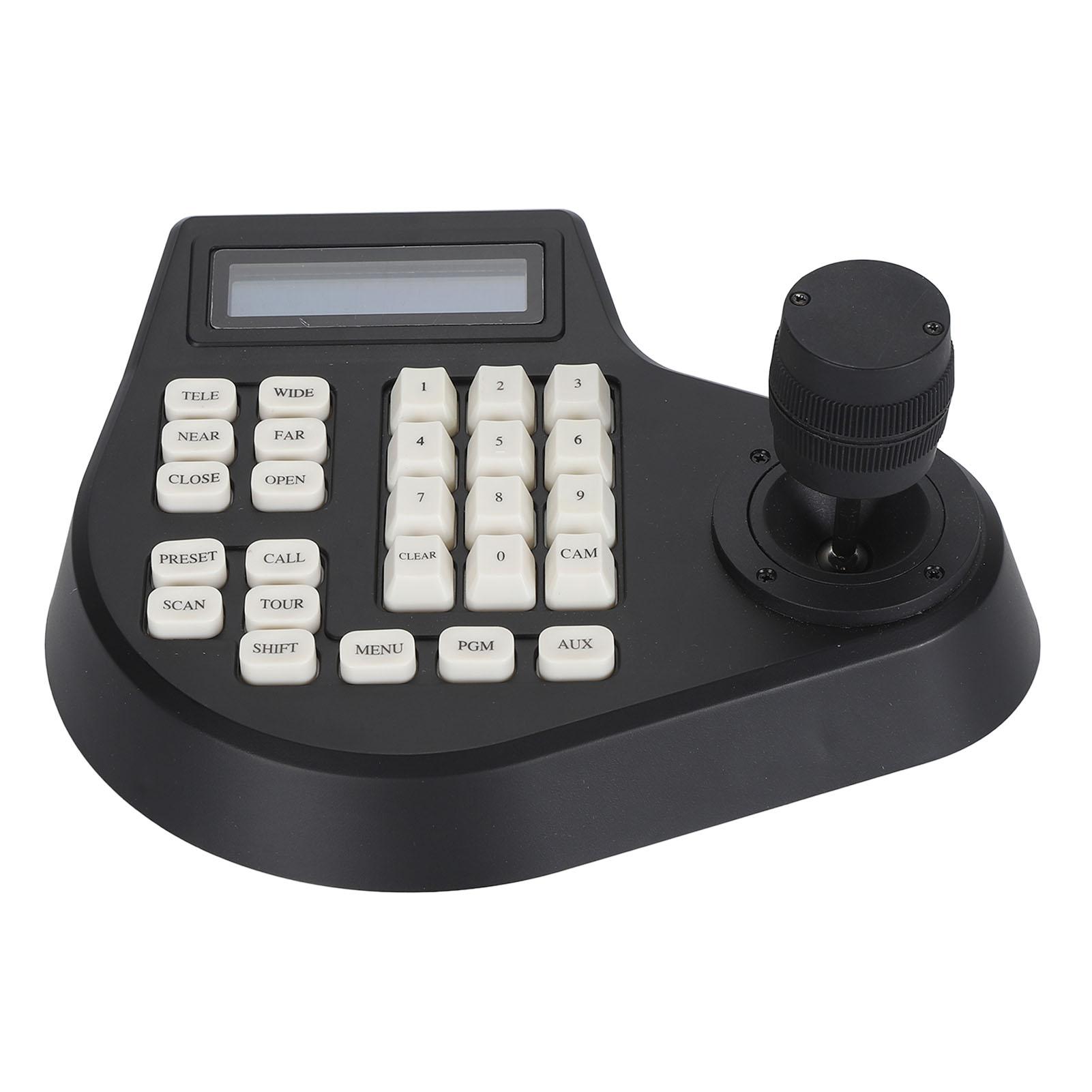 

Аналоговый контроллер PTZ-камеры шина RS485 гибкое управление клавиатура PTZ-камеры с 3D-джойстиком для US Plug