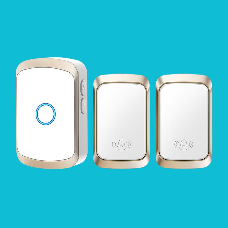 Self-Powered Wireless Doorbell for Home - Long Range, High Volume, No Plug-In Needed, Ideal for Elderly Caller Assistance