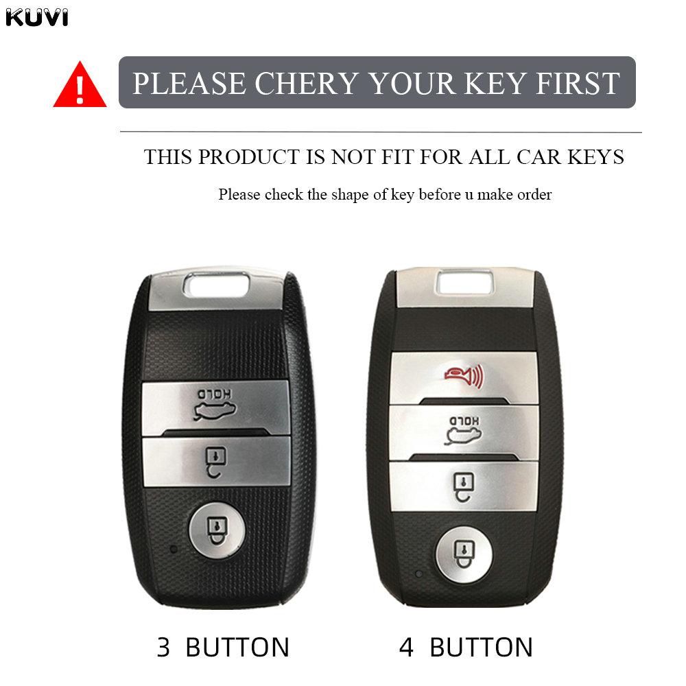 3/4 Buttons Tpu Shell For Kia Rio Rio5 Sportage Ceed Cerato K3 Kx3 K4 K5 Sorento Optima Picanto Car Remote Smart Key Case Cover