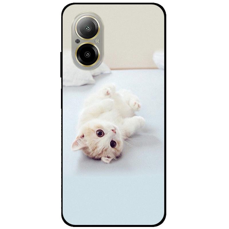 For Realme C67 4G Case Animals Painted Black TPU Silicone Soft Bumpers for RealmeC67 4G C 67 RMX3890 Phone Covers Wolf Cool Bags realme C67 4G