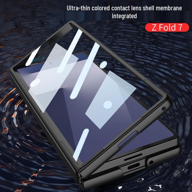 Samsung Z Fold7 Women's Frosted Skin-Feel Cross-Border Phone Case