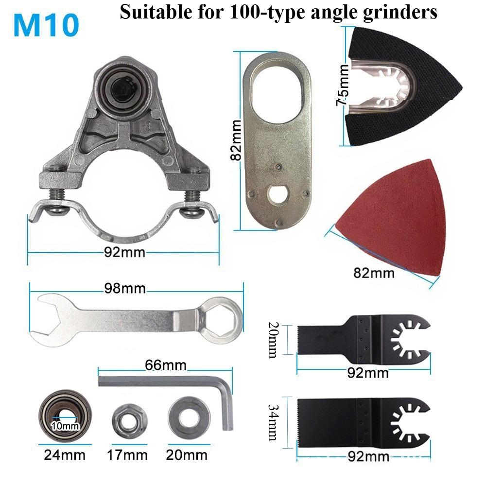 Angle Grinder Conversion Universal Head Adapter Converter Thread for Type 100 Swing Saw Cutter Polisher Polish Oscillate Tools