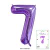 Halloween Decorations Birthday Balloon Set Music Girl Number Aluminum Ballons Kids Cosplay Party Supplies Gift Favor Decor