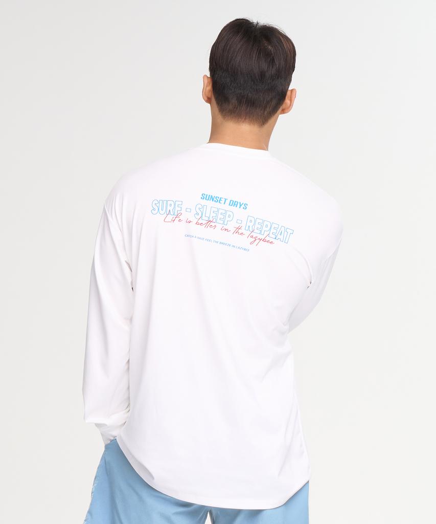 Leijibi Dry-Cooling Oversized Top Long Sleeve Rash Guard M (6 Colors) (Type B)