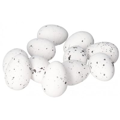 SPECKLED STYROFOAM EGG 10 PCS 4