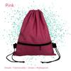 Waterproof Drawstring Backpack Lightweight Sports Gym Sack with Pouch, Casual School Bag for Teens Adults