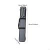 8 Holes Pool Cue Case Billiard Rod Storage Bag with External Pocket Equipment Carrier Pouch