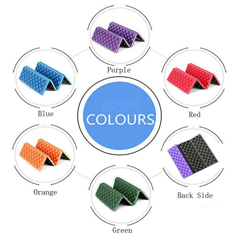 1pcs Camping Foam Pad Waterproof Foam Seat for Picnic Hiking Backpacking Mountaineering Trekking Stadium Bleachers Outdoor