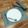 Bamboo Placemats - Set of 4 - Durable - Rollable - Random Colors