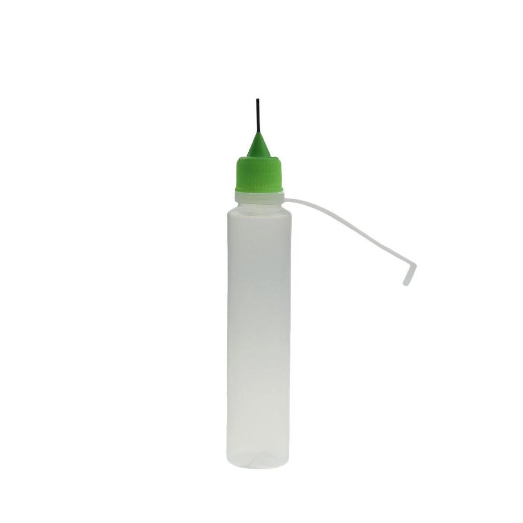 Needle-Point Liquid Dispensing Bottle for Makeup, Tattoo Pigment, Essential Oils, PE Plastic