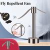 Silent Automatic Fly Trap Battery Power Table Pest Fan Portable Fly Repellent Fan  Home&Outdoor