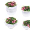 4Pcs Dollhouse Plant Bonsais Artificialmini Flowerpot Decoration Portable Miniature