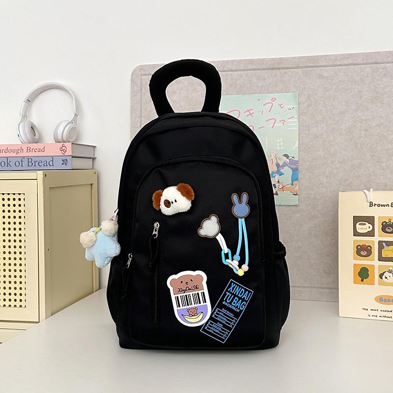 New high-value, fresh, sweet and cute cartoon backpack, middle school student level 1-3 student backpack