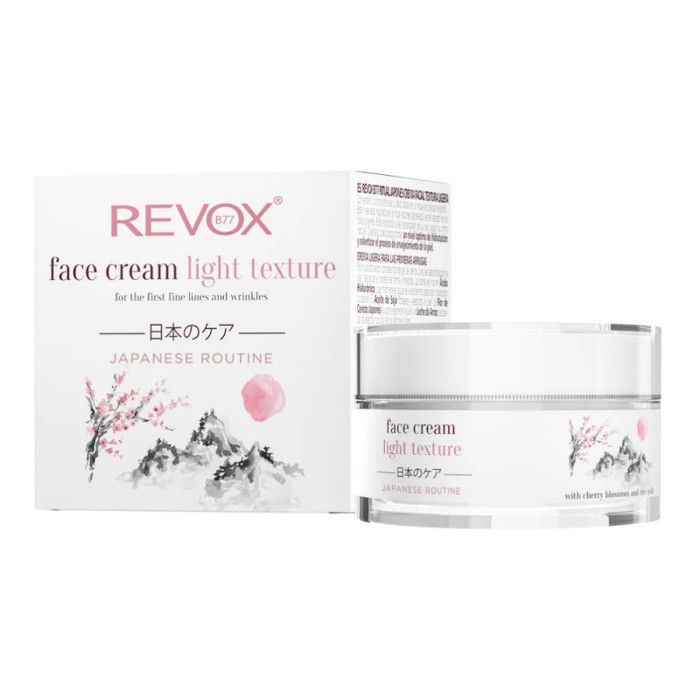 Gesichtscreme - Revox - Japanese Ritual - 50ml - Leichte Textur - Vegan