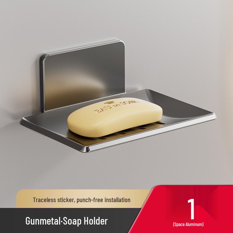 Stanzfreier Aluminium Seifenhalter und Abtropfhalter