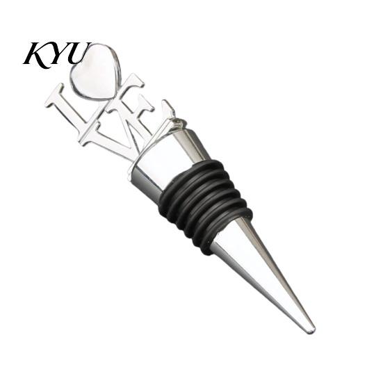 Home Bar Essentials Decorative Wine Bottle Stoppers, Reusable Alloy Corks, Secure Seal Sealing Cork for Party Stopper Red Preservation In Kitchen