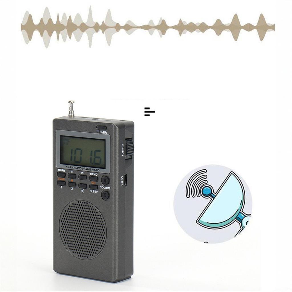 Dunzy 4 Pcs Hunting Equipment Kit Hunting Box with 2 LED Ball 1 Radio Paranormal Equipment Kit for Home Outdoor(Classic)