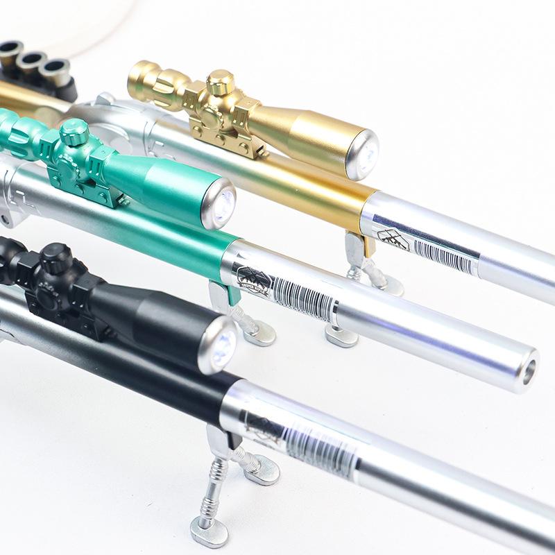 Stimulating Creative 98K Sniper Rifle Neutral Pen Quick-Drying Writing Smooth Gel Pens Office Supplies Student Stationery Gifts