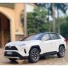 Model de mașină Toyota RAV4 1/32, mașină de jucărie din aliaj, model de colecție, cu lumină și sunet, mașină de jucărie pentru băieți, copii mici, mașină cadou